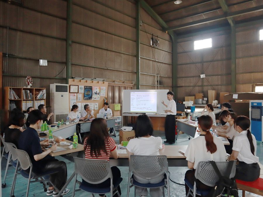 中京大学永石ゼミの皆さまが今年も見学に訪れました